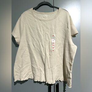 Beige tee